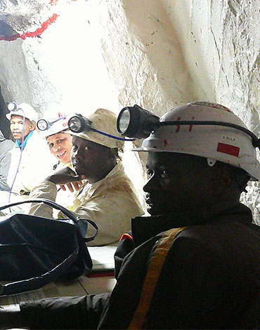 Underground Mining Resting